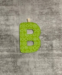 Lilliputien Alphabet Letters - B