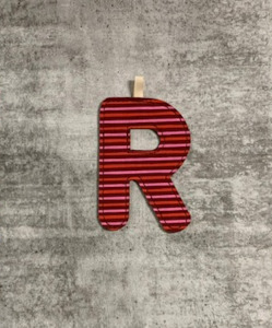 Clothing: Lilliputien Alphabet Letters - R