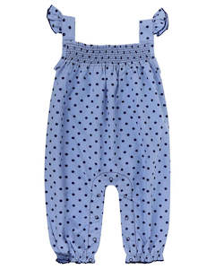 Lilly + Sid Dungaree - Dotty