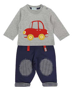 Lilly + Sid 2pc Set - Red Car