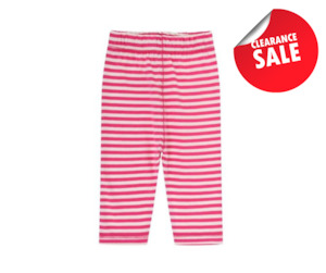 Lilly + Sid Leggings - Pink Stripe