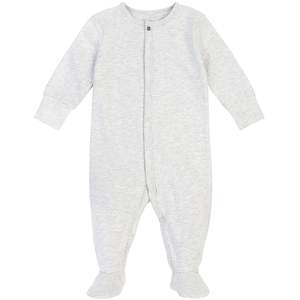 Miles Baby Coverall - Grey Marle