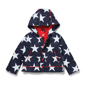 Penny Scallan Raincoat - Navy Star