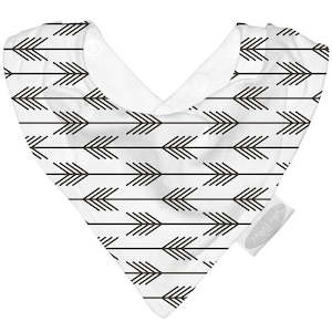 Clothing: Silly Billyz Bandana Bib - Arrows