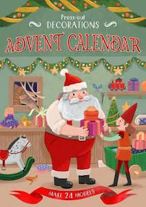 Clothing: Advent Calendar With Press Out Decorations