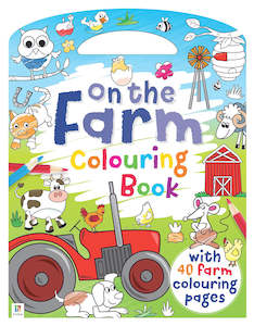 On the Farm Colouring Book