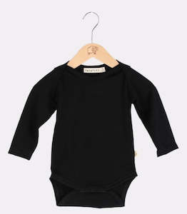 Clothing: Mokopuna Bodysuit - Black