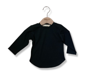 Mokopuna Top - Black