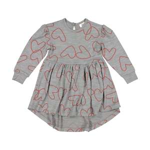 Clothing: LFOH Emilia Dress - Grey Marle Love