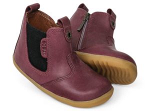 Clothing: Bobux Step Up - Plum Jodhpur