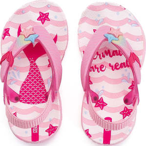 Clothing: Klin Aqua Slippers - Rose