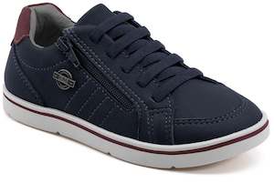 Clothing: Klin Shoe - Navy Flyer