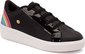 Clothing: Klin Moon Sneaker - Black Rainbow