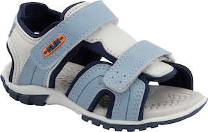 Clothing: Klin Sandal - Blue & Navy