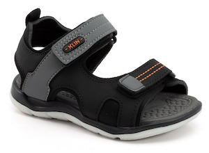 Klin Sandal - Black & Graphite