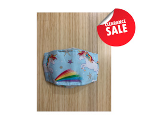 Clothing: Child Face Mask - Unicorn