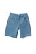 XLarge Peace Man Bull Denim Short Mid Blue