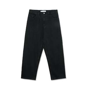 Jeans: Polar Big Boy Jeans Pitch Black