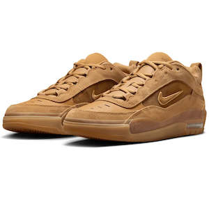 Nike SB  Air Max Ishod Shoe FLAX/WHEAT/SAFETY ORANGE