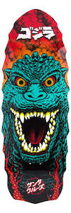 skateboard: Santa Cruz X Godzilla Destroyer Santa Cruz Skateboard Deck 11"