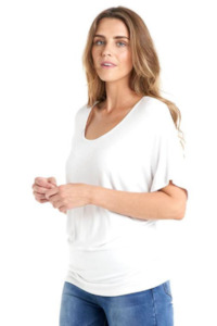 Betty Basics Maui Tee WHITE