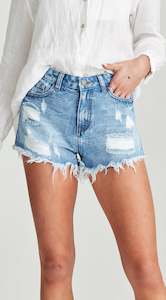 Junk Food SOFIA Shorts - BLUE