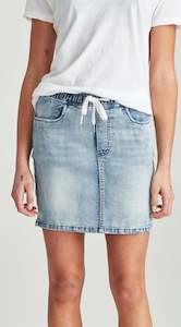 Junk Food JESSIE Denim Skirt - Blue