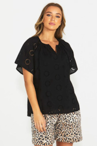 Sass Kirby Top - Black