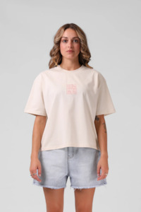 RPM Square Tee - VINTAGE CREAM