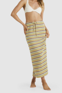 Billabong Peak Hour Maxi Knit Skirt - MULTI