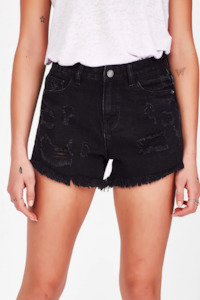 Junk Food SOFIA Shorts - BLACK