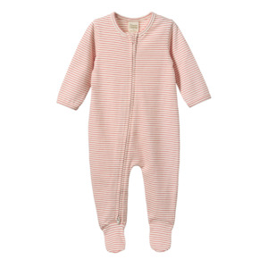 Nature Baby Dreamlands Suit - Red Pinstripe