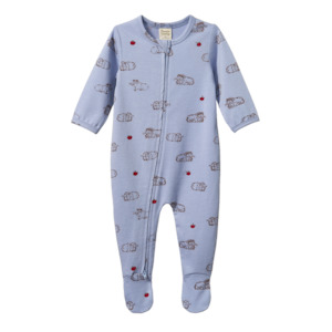 Nature Baby Dreamlands Suit - Guinea Pig Gala Dusky Print