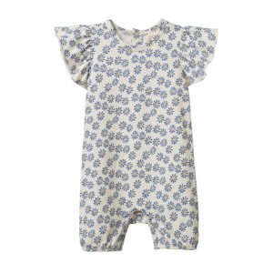 Nature Baby Tilly Suit - Daisy Daze Meadow Print