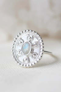 Cloud Nine Magnolia Ring - Silver