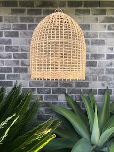 Rattan Kotak Lampshade