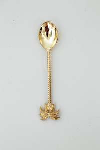 Brass Palm Tree Spoon - Small