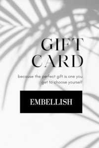 Embellish Gift Card