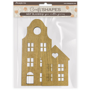 Stamperia - MDF Crafty Shapes - Houses