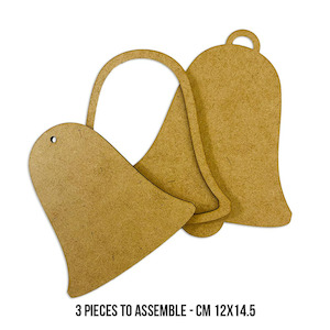 Chipboard & Wood: Stamperia - MDF Crafty Shapes - Bells