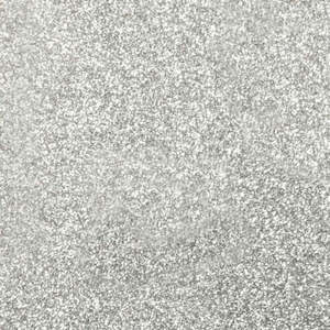 Siser Heat Transfer Vinyl - Moda Glitter 2 - Silver (A3 Sheet)