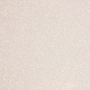 Siser Heat Transfer Vinyl - Moda Glitter 2 - Rainbow White (A3 Sheet)