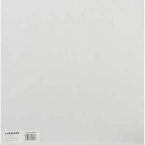 Grafix - Medium Weight Chipboard - 12x12 White