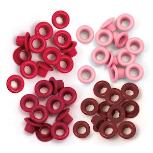 We R Memory Keepers - Standard Eyelets - Red