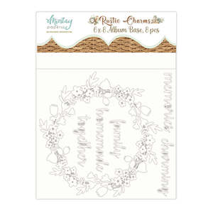 Mintay - Rustic Charms - 6x8 Album Base (8pcs)