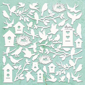 Chipboard Mintay: Mintay Chippies - Birds