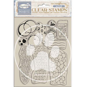 Stamperia - Create Happiness Dewdrops - "Mixed Backgrounds" Acrylic Stamp 14x18cm