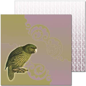 Craft Co - Pavlova NZ Birds - 12x12 Paper Kakapo (PV19021)