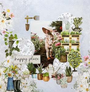 Happy Place Layout By Lisa Ryder