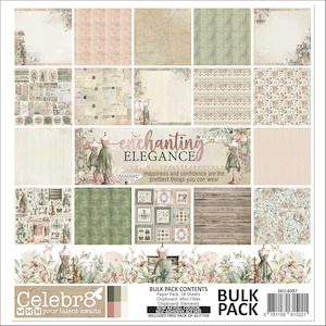 Celebr8 - Enchanted elegance - 12x12 Bulk Pack